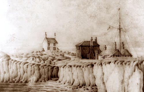 Print of old station